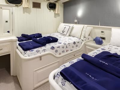 Cabin on The Blue Sea, a Custom Made The Blue Sea yacht at Fethiye, Turkey