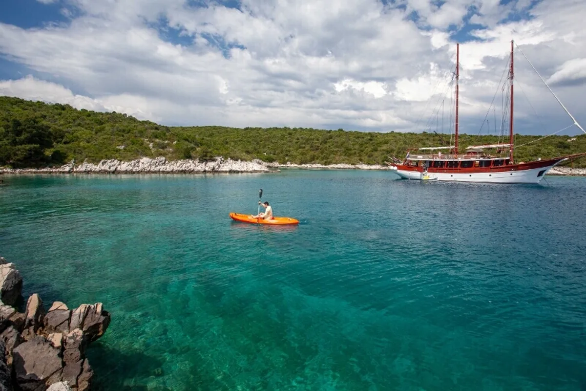 Romanca, a Gulet Gulet gulet at Stobreč, Croatia