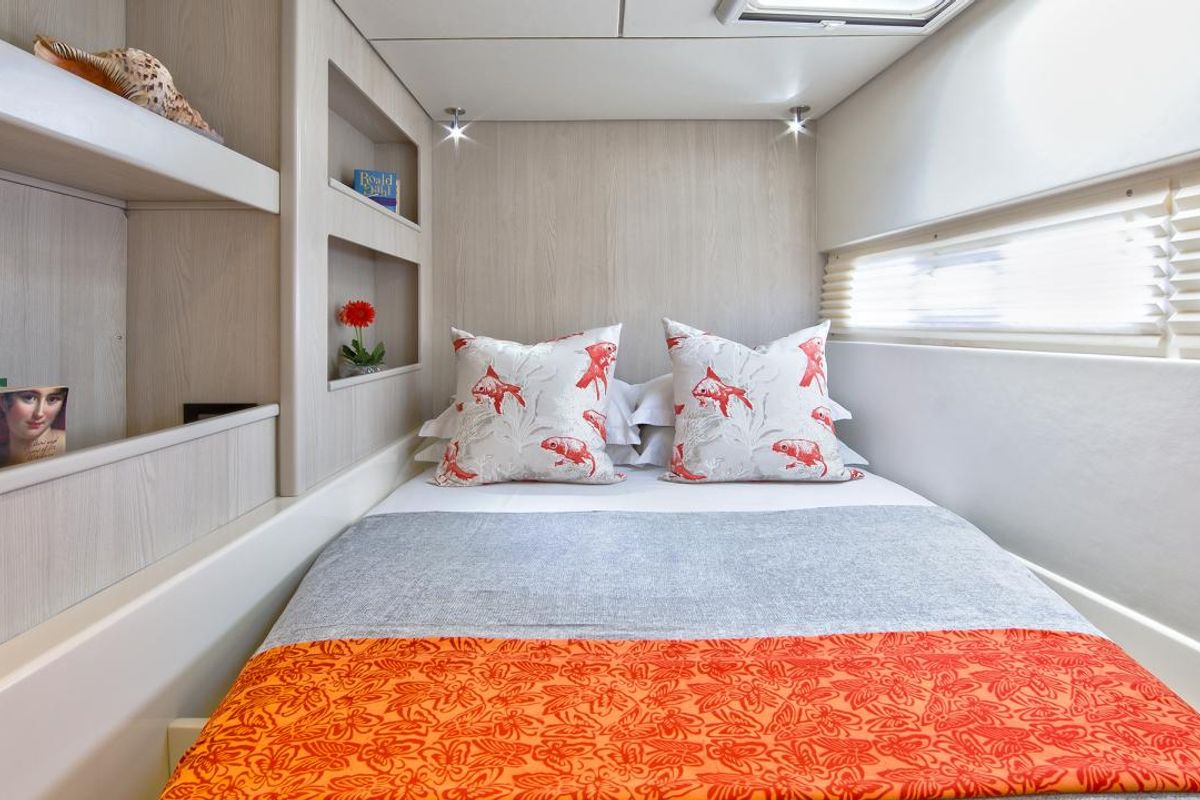 Cabin on Moorings 5800 Crewed, a Leopard 58 catamaran at Road Town, British Virgin Islands