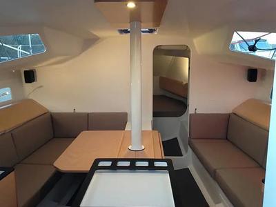 Salon of Little Wing, a Pogo Structures Pogo 36 sailboat at Alameda, United States
