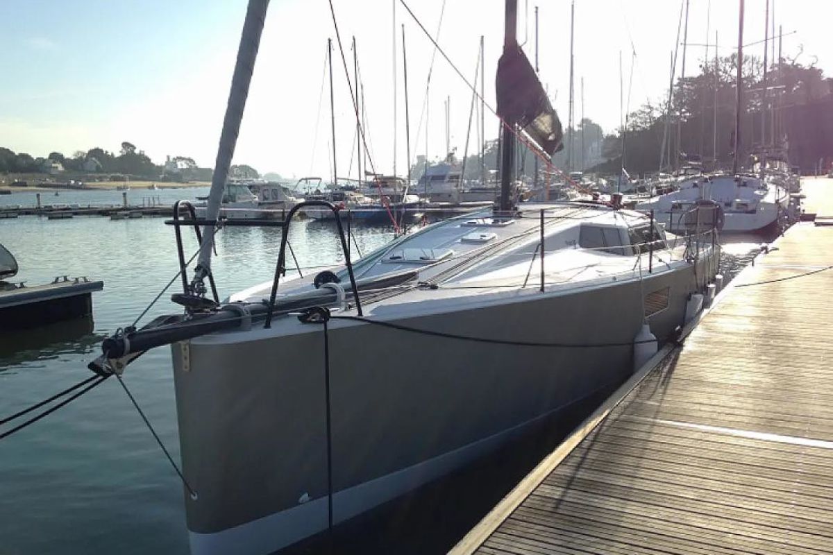 Exterior view of Little Wing, a Pogo Structures Pogo 36 sailboat at Alameda, United States