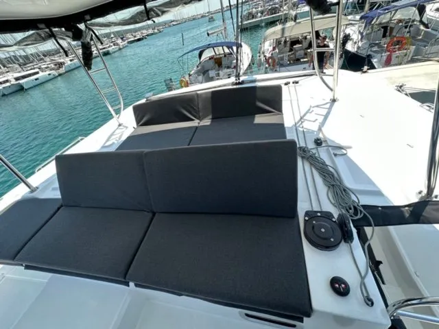 Mira, a Lagoon 46 catamaran at Općina Sukošan, Croatia