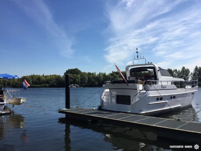 Exterior view of Royal, a Pacific Allure 155 motorboat at Heukelum, Netherlands