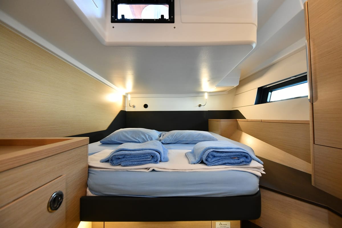 Yassica, a Hanse Yachts Hanse 460 sailboat at Fethiye, Turkey