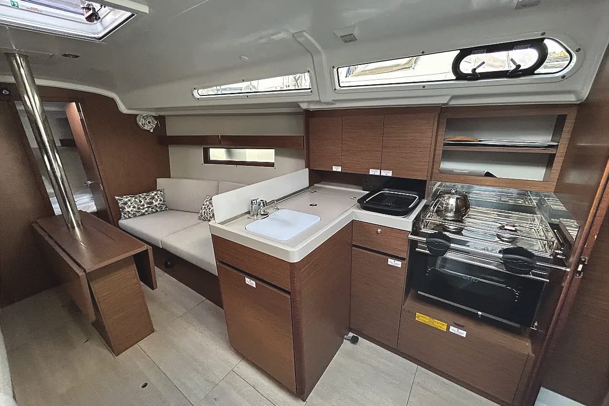 Orionis, a Beneteau Oceanis 34.1 sailboat at Marmaris, Turkey