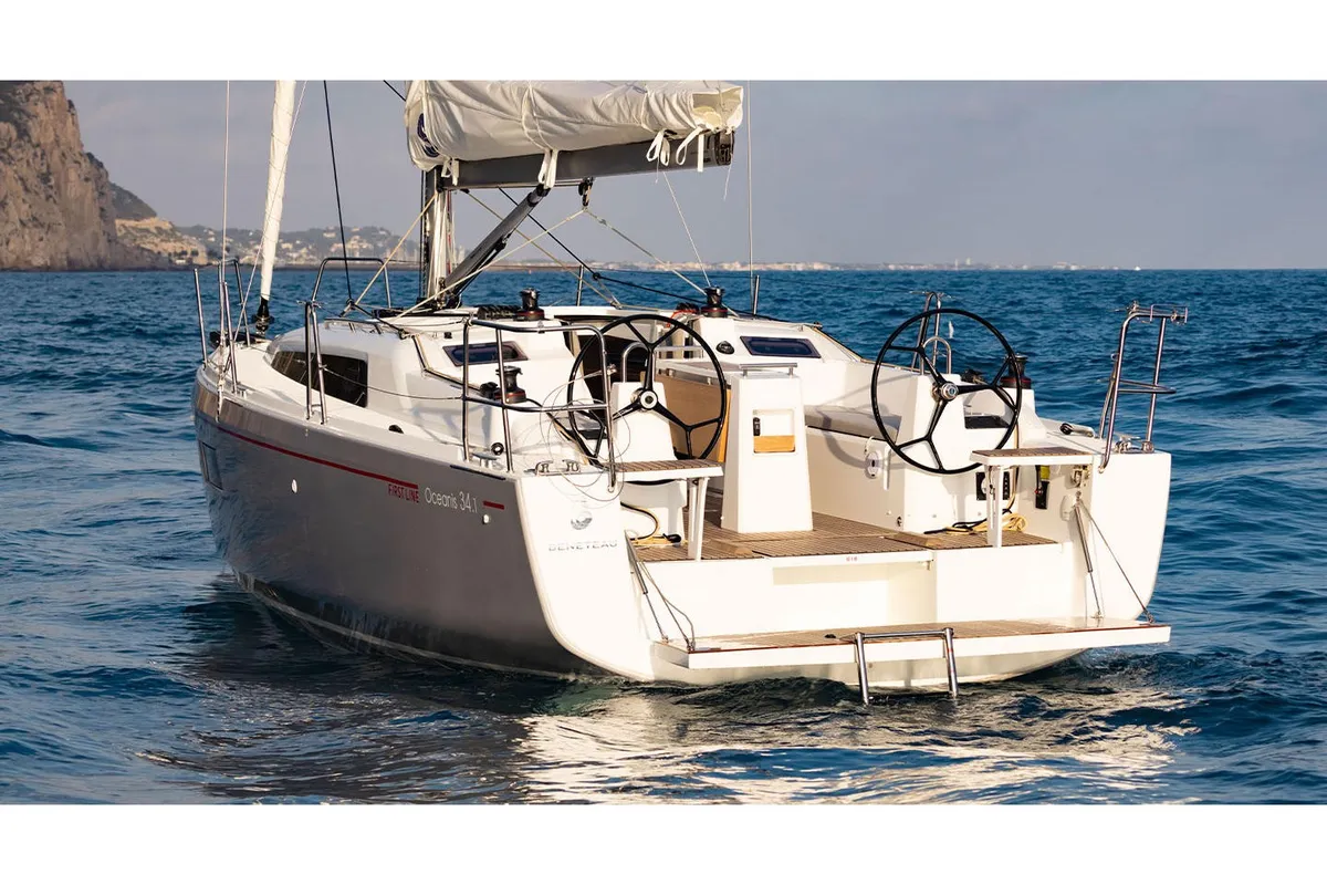 Orionis, a Beneteau Oceanis 34.1 sailboat at Marmaris, Turkey