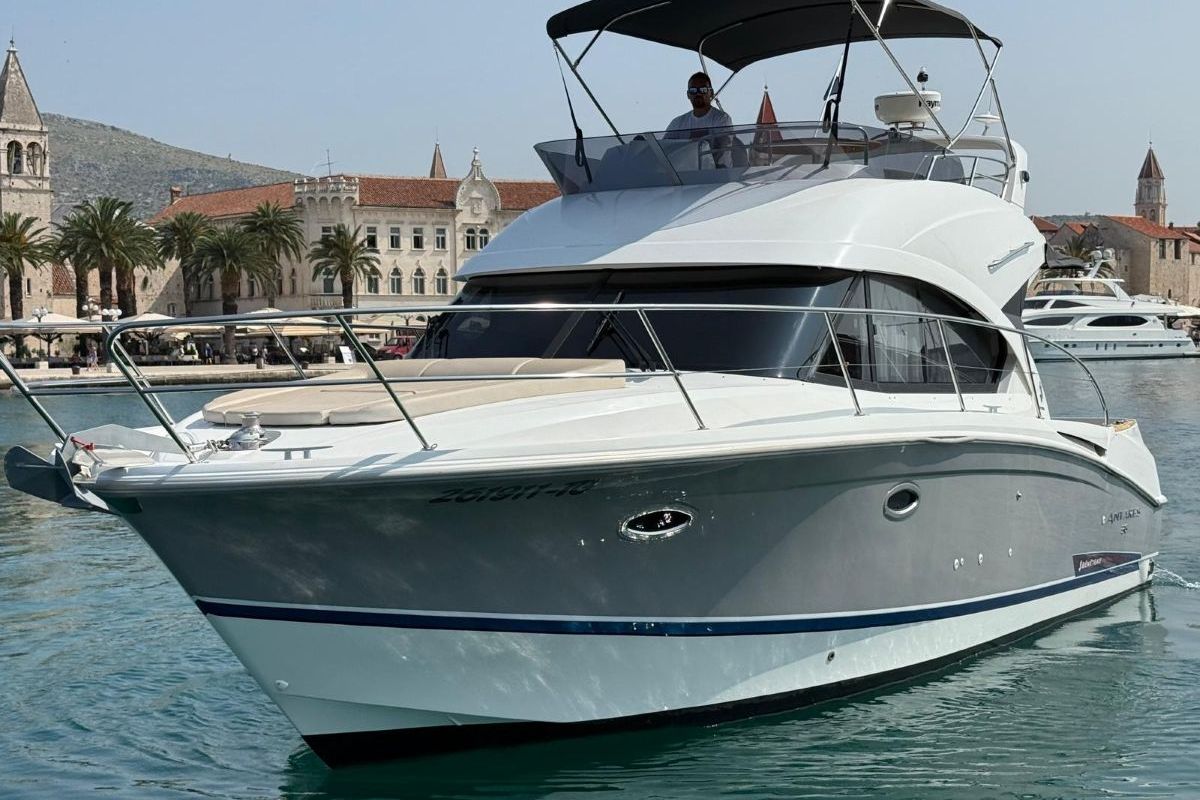 Exterior view of Antares 36, a Beneteau Antares 36 yacht at Grad Trogir, Croatia