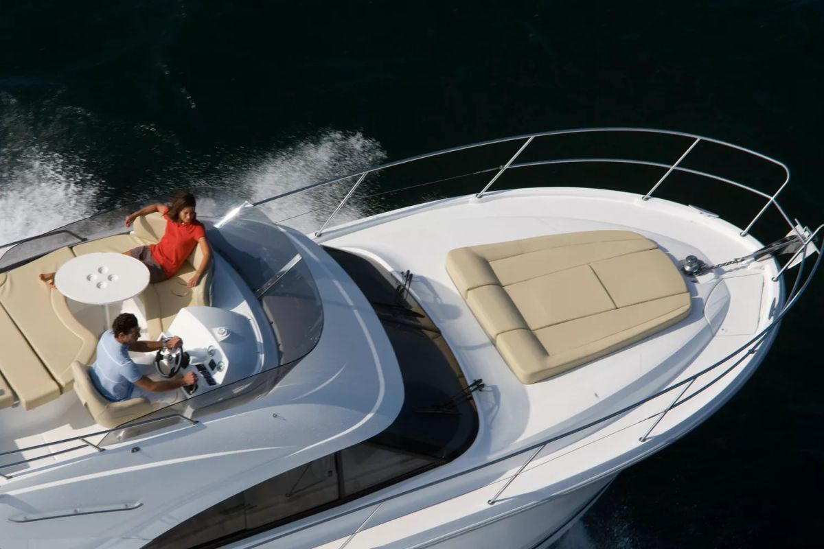 Exterior view of Antares 36, a Beneteau Antares 36 yacht at Grad Trogir, Croatia