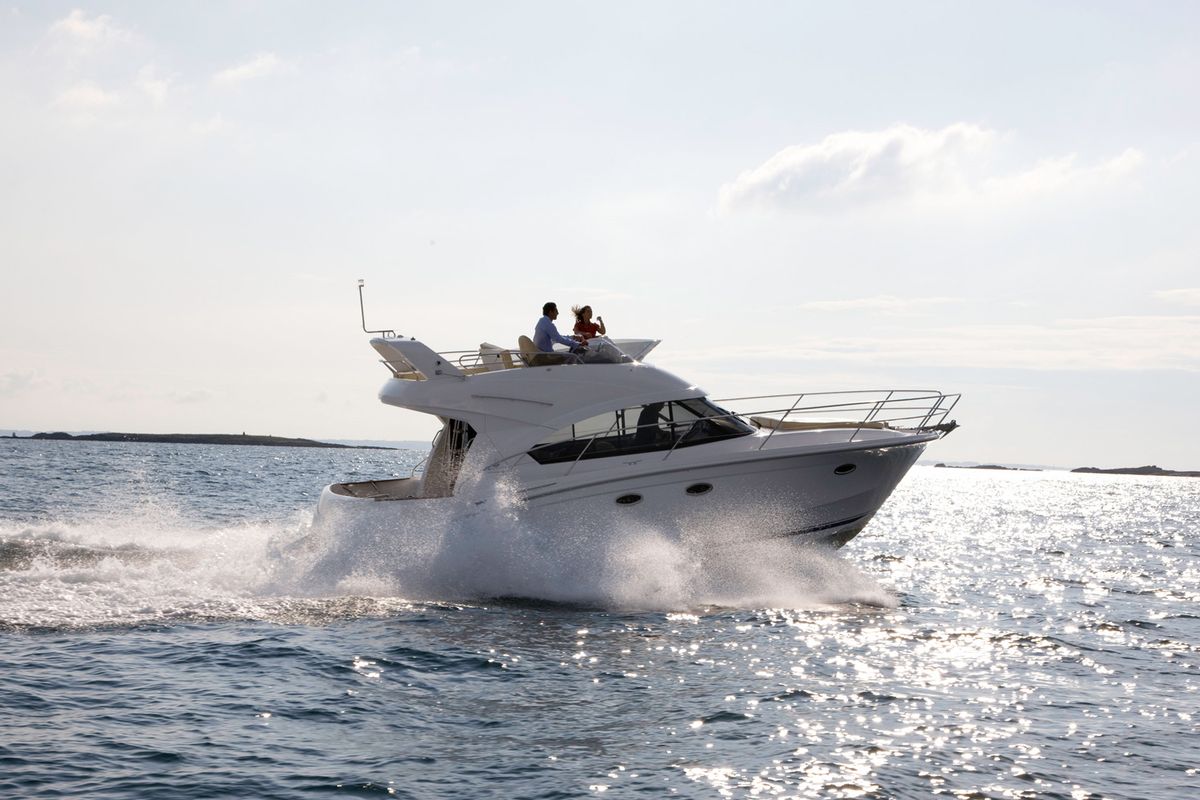 Exterior view of Antares 36, a Beneteau Antares 36 yacht at Grad Trogir, Croatia