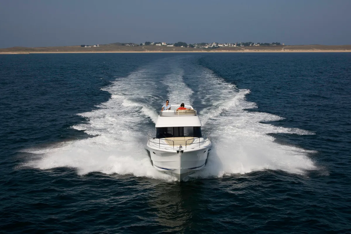 Exterior view of Antares 36, a Beneteau Antares 36 yacht at Grad Trogir, Croatia