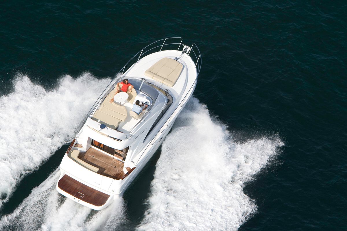 Exterior view of Antares 36, a Beneteau Antares 36 yacht at Grad Trogir, Croatia