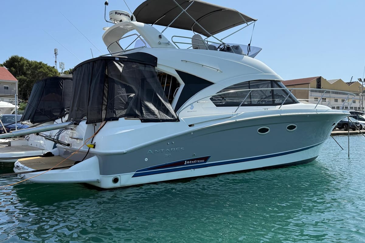 Antares 36, a Beneteau Antares 36 yacht at Grad Trogir, Croatia