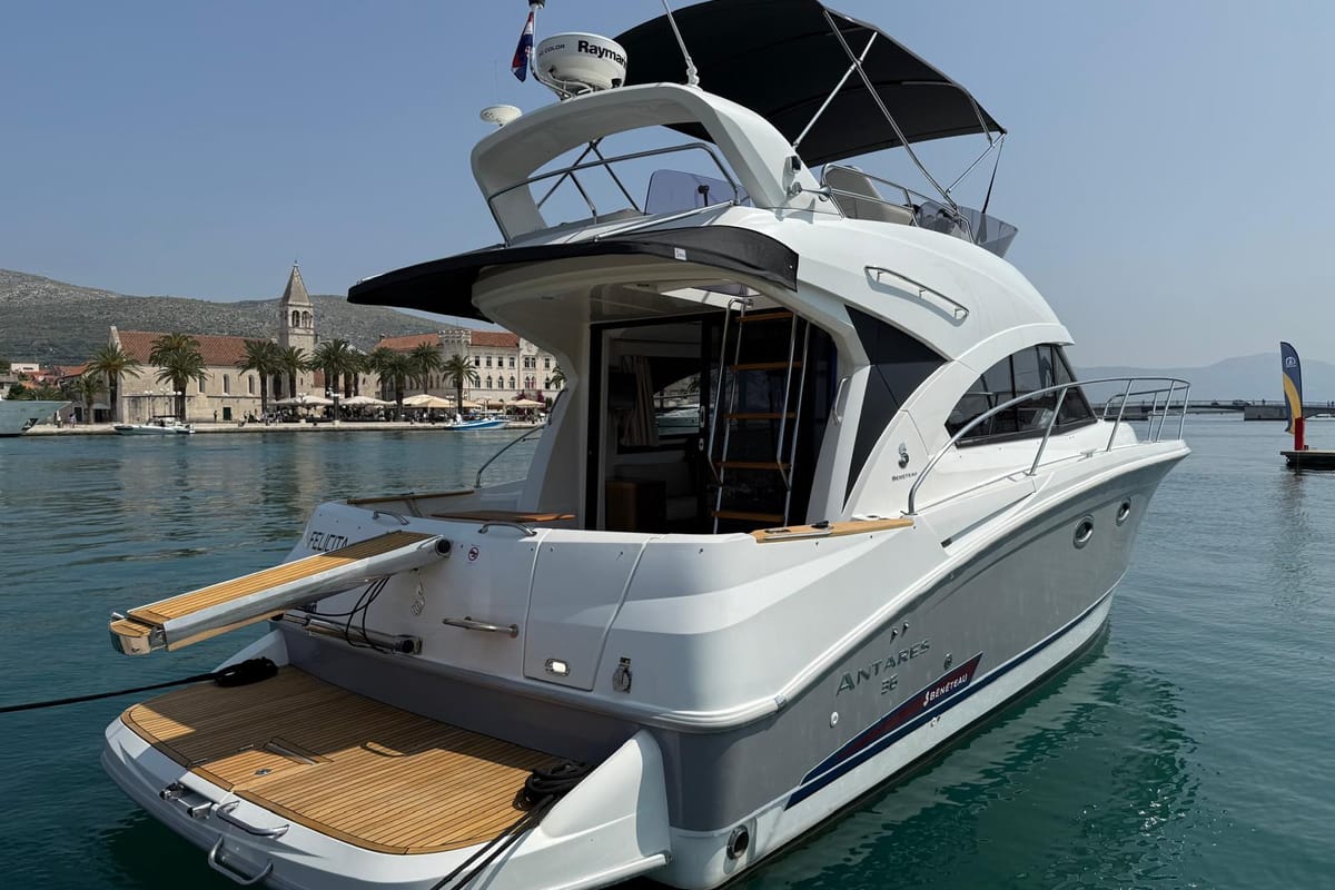 Antares 36, a Beneteau Antares 36 yacht at Grad Trogir, Croatia