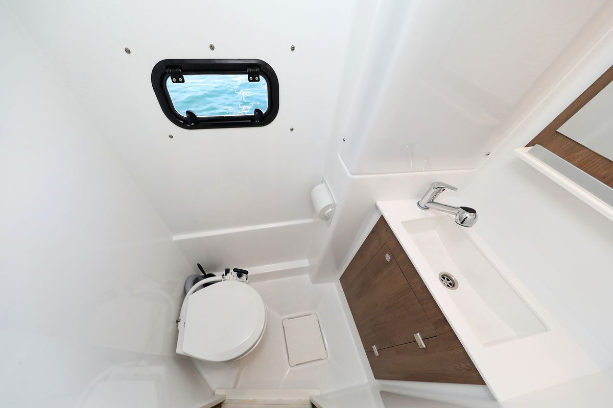 Head on Ocean Office, a Bali Catspace catamaran at Grad Trogir, Croatia