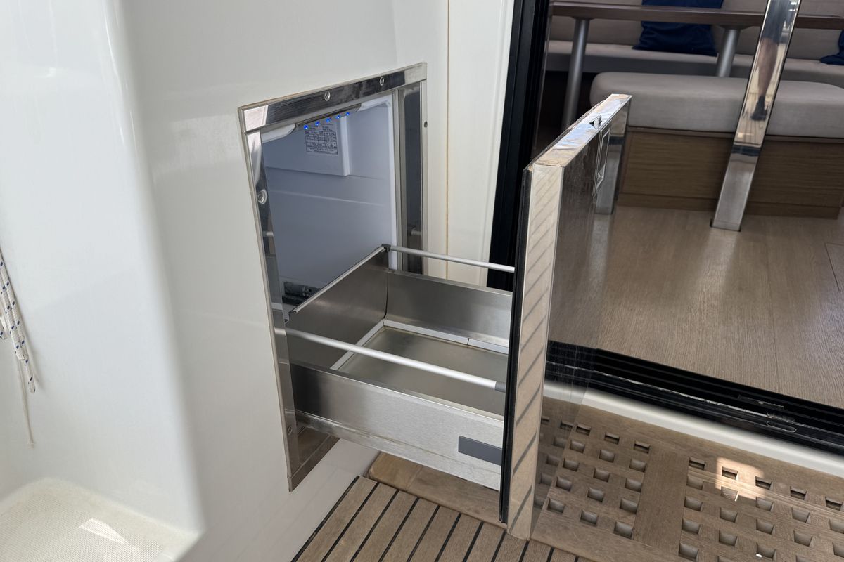 Galley of Moonlight, a Lagoon 42 catamaran at Grad Pula, Croatia