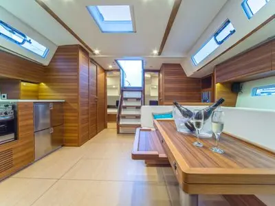 Galley of Petra, a More Boats More 55 sailboat at Grad Trogir, Croatia