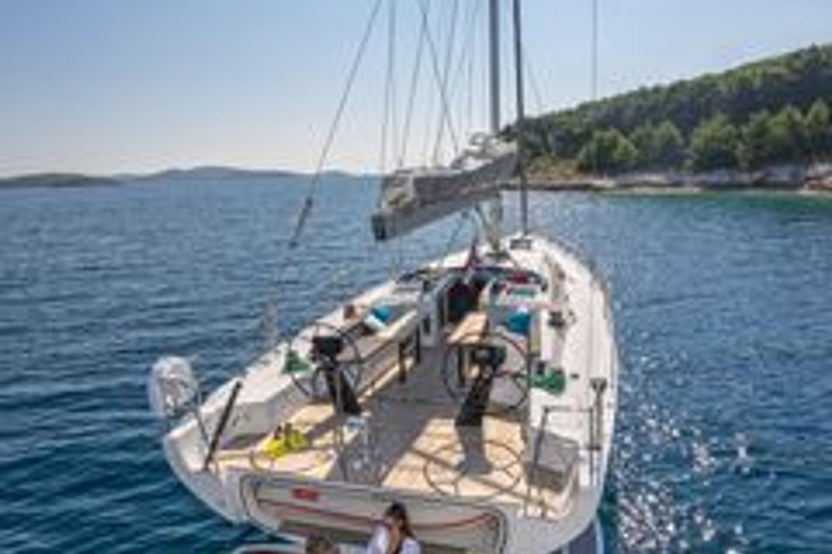 Exterior view of Petra, a More Boats More 55 sailboat at Grad Trogir, Croatia