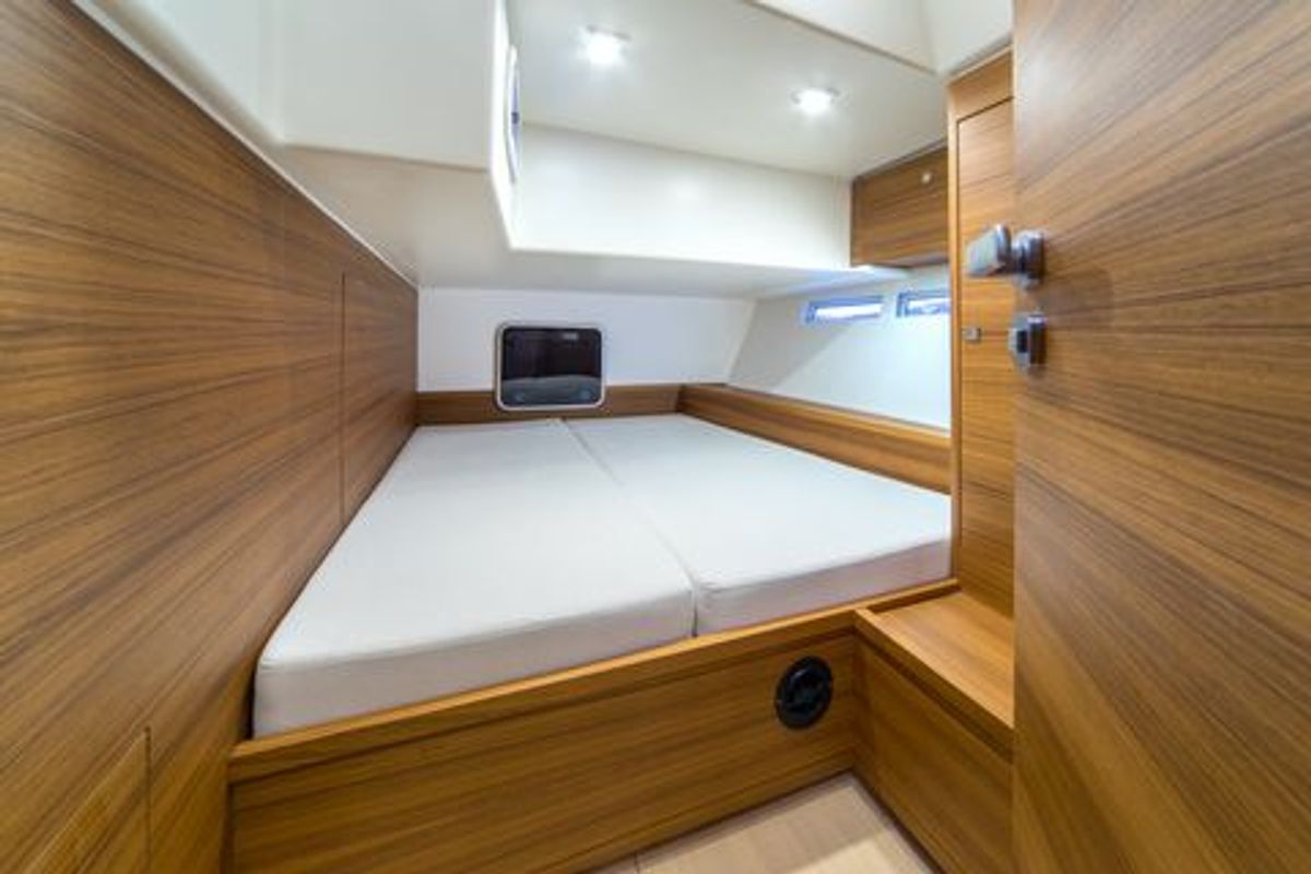 Cabin on Petra, a More Boats More 55 sailboat at Grad Trogir, Croatia