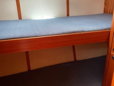 Cabin on Aquaholic, a Elan 434 Impression sailboat at Grad Pula, Croatia