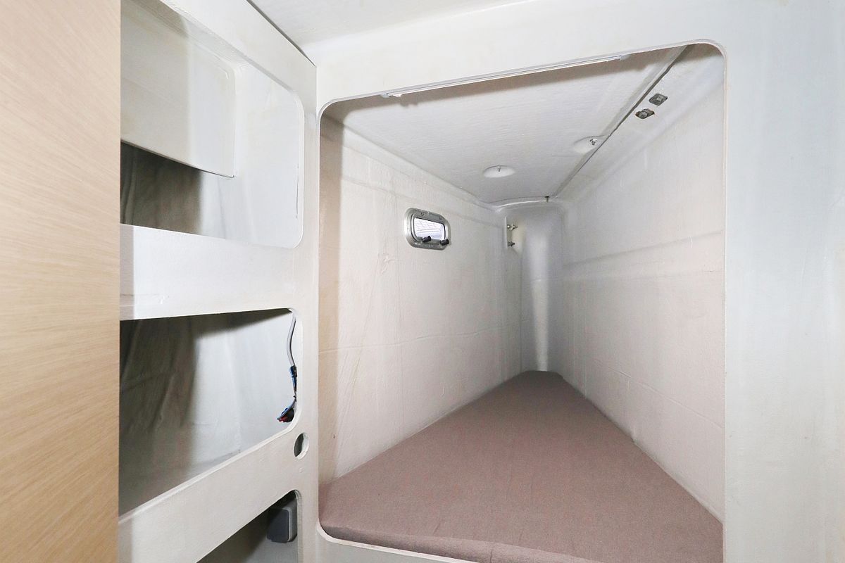 Cabin on Martin V, a Fountaine Pajot Saona 47 Quintet catamaran at Općina Rogoznica, Croatia