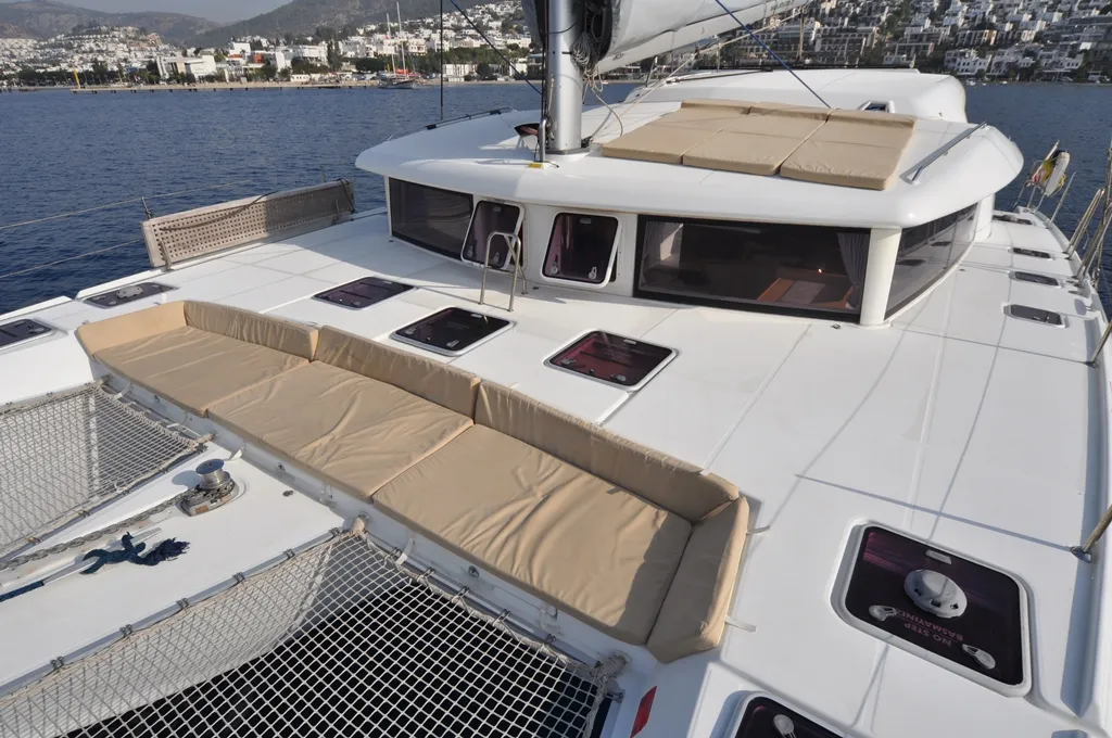 Paluko, a Lagoon Lagoon 421 catamaran at Bodrum, Turkey