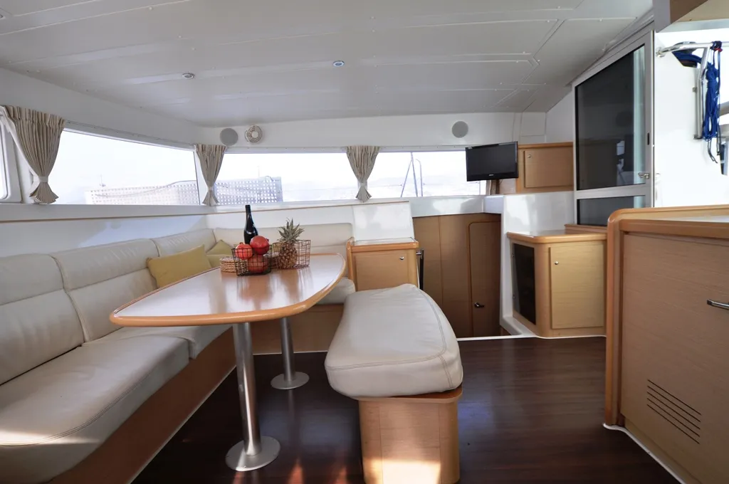 Paluko, a Lagoon Lagoon 421 catamaran at Bodrum, Turkey