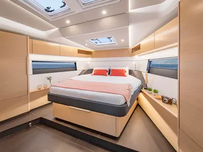 Cabin on Amber - OW, a Hanse Yachts Hanse 510 sailboat at Grad Kaštela, Croatia