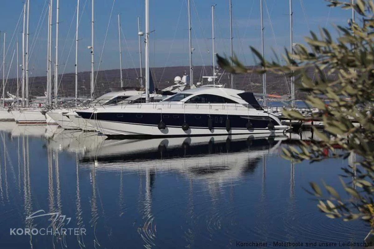 Koro, a sailboat at Punat, Croatia