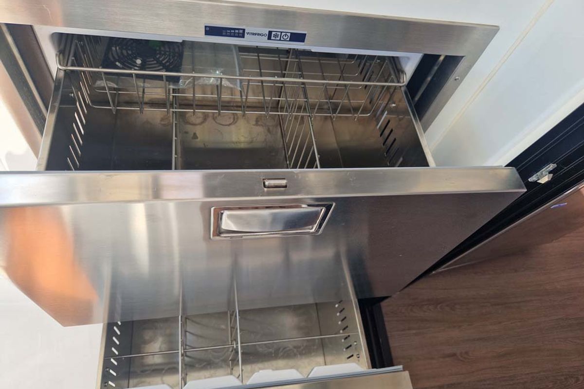 Galley of Best Elli, a Lagoon 42 catamaran at Split, Croatia