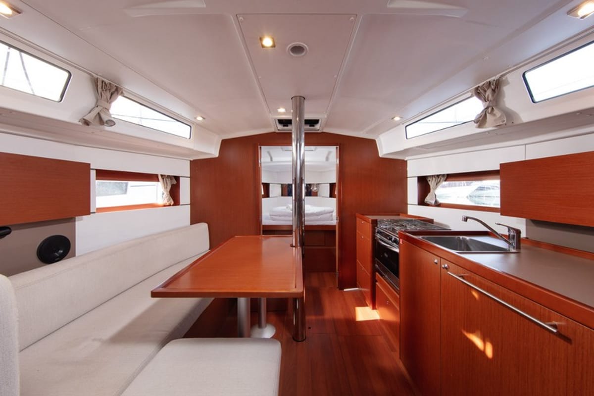 Anima Maris III, a Beneteau Oceanis 38.1 sailboat at Split, Croatia