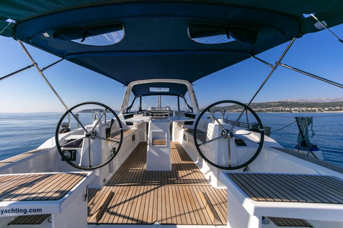 Anima Maris III, a Beneteau Oceanis 38.1 sailboat at Split, Croatia