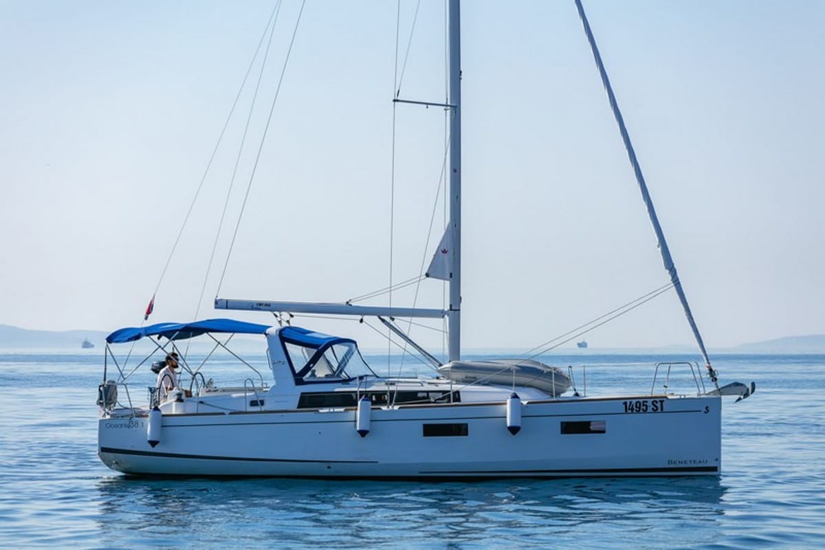 Anima Maris III, a Beneteau Oceanis 38.1 sailboat at Split, Croatia