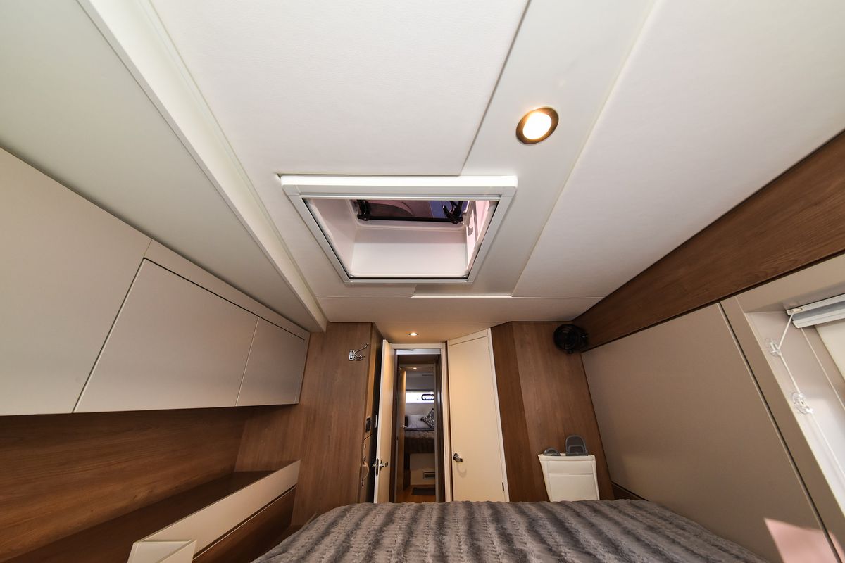 Cabin on DESTINY, a Bali 4.6 catamaran at Zadar, Croatia