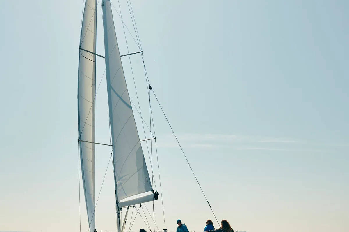 Exterior view of December, a Elan Impression 50.1 sailboat at Pirovac, Croatia