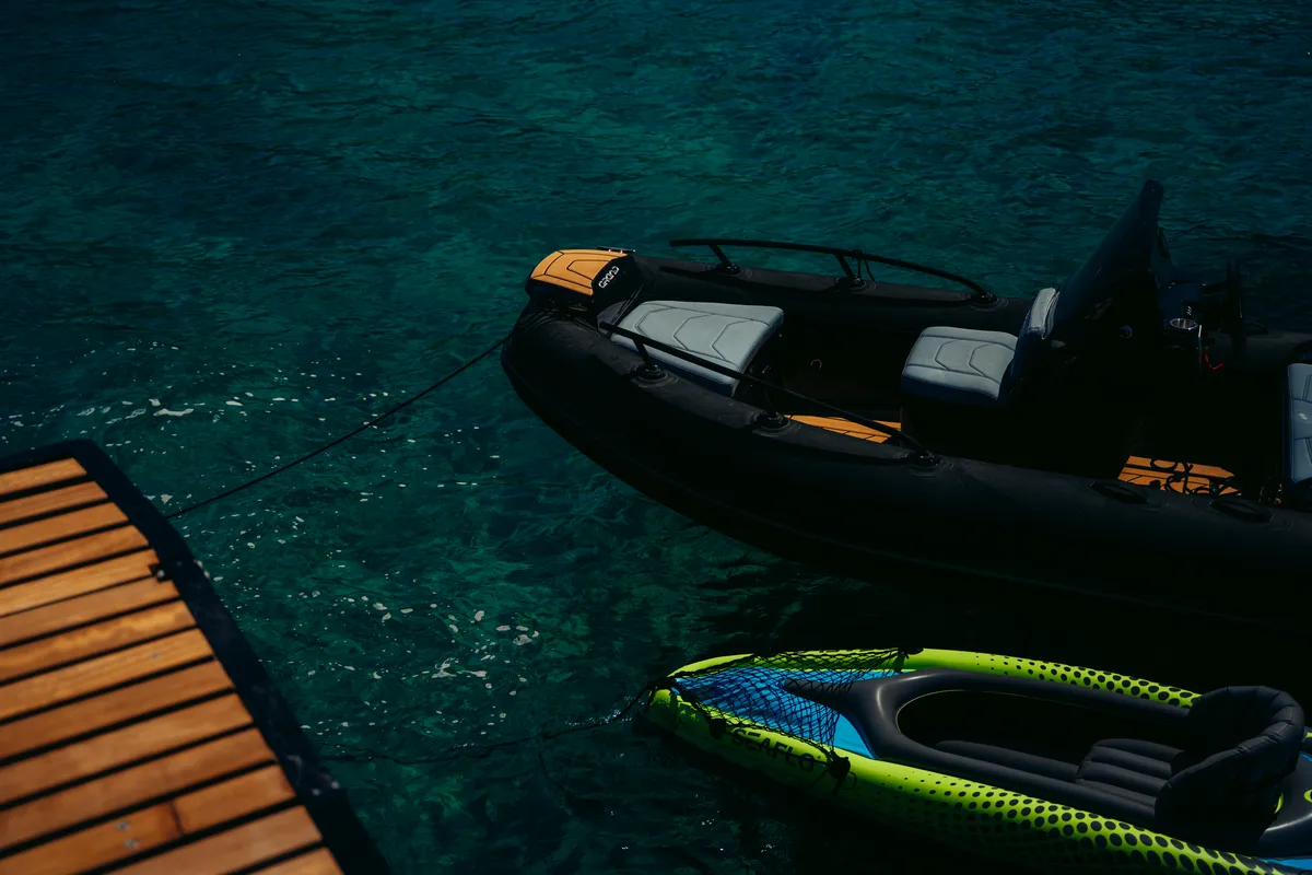 Honeymoon, a Gulet Moon Yacht 65 catamaran at Municipal Unit of Lefkada, Greece