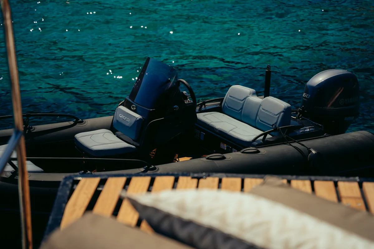 Honeymoon, a Gulet Moon Yacht 65 catamaran at Municipal Unit of Lefkada, Greece