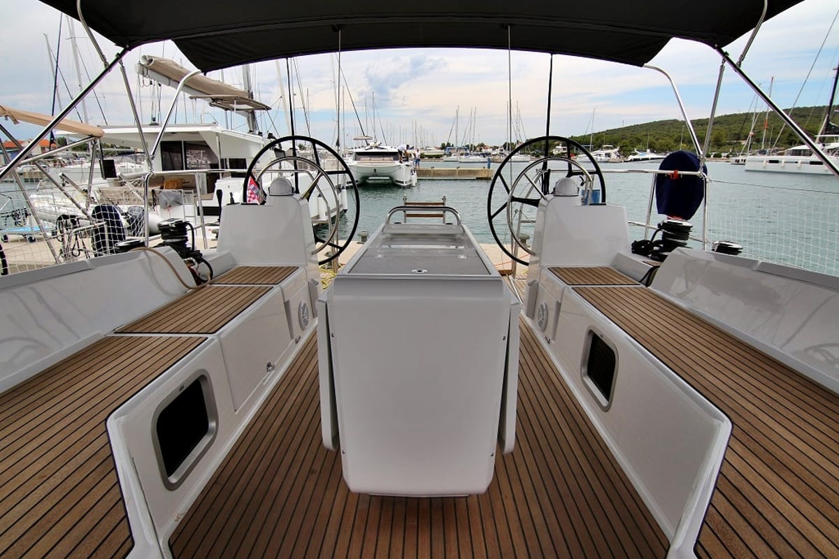 Mystic Dreams, a Jeanneau 54 sailboat at Općina Sukošan, Croatia