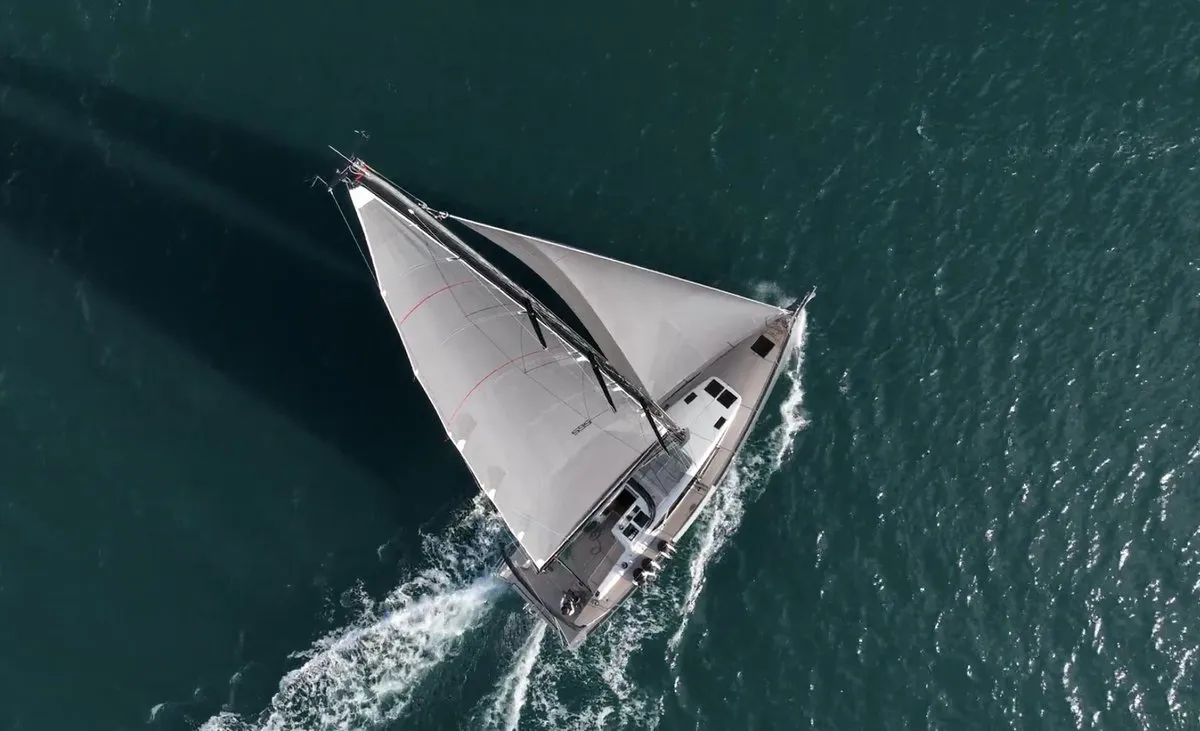 Exterior view of Maria, a More Boats More 55 sailboat at Seget Donji, Croatia