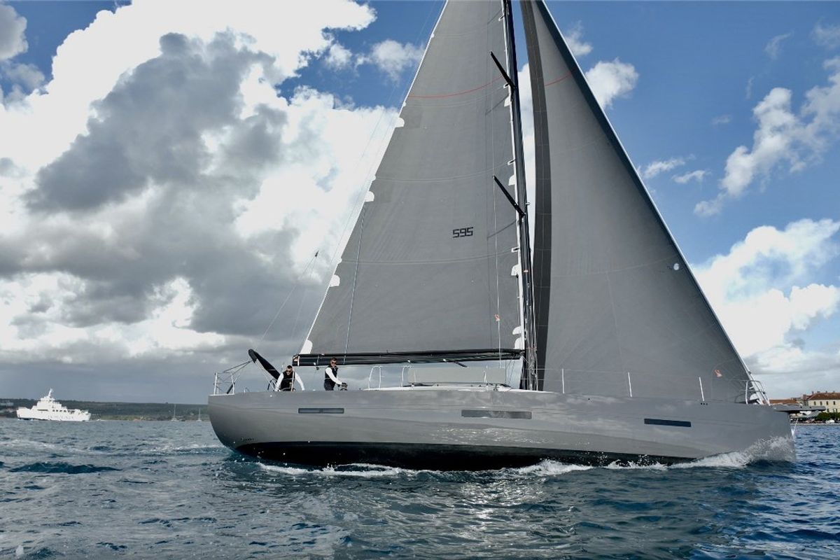 Exterior view of Maria, a More Boats More 55 sailboat at Seget Donji, Croatia