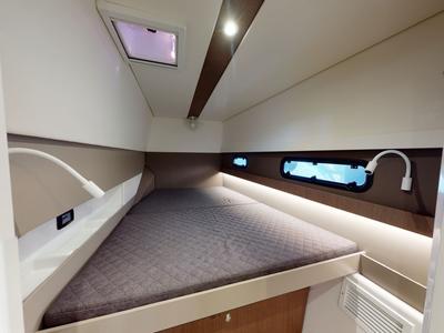 Cabin on Efi, a Bali 4.1 catamaran at Municipal Unit of Lefkada, Greece