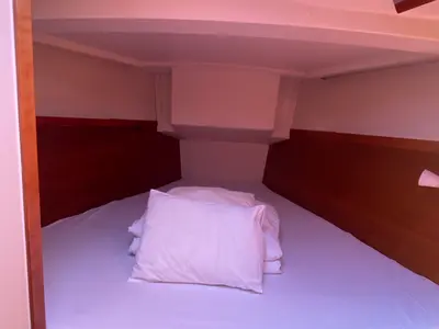 Cabin on Performance Cruiser, a Hanse Yachts Hanse 430e sailboat at Grad Pula, Croatia