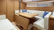 Salon of Sunsail 38 Classic, a Jeanneau Sun Odyssey 389 sailboat at Dubrovnik, Croatia