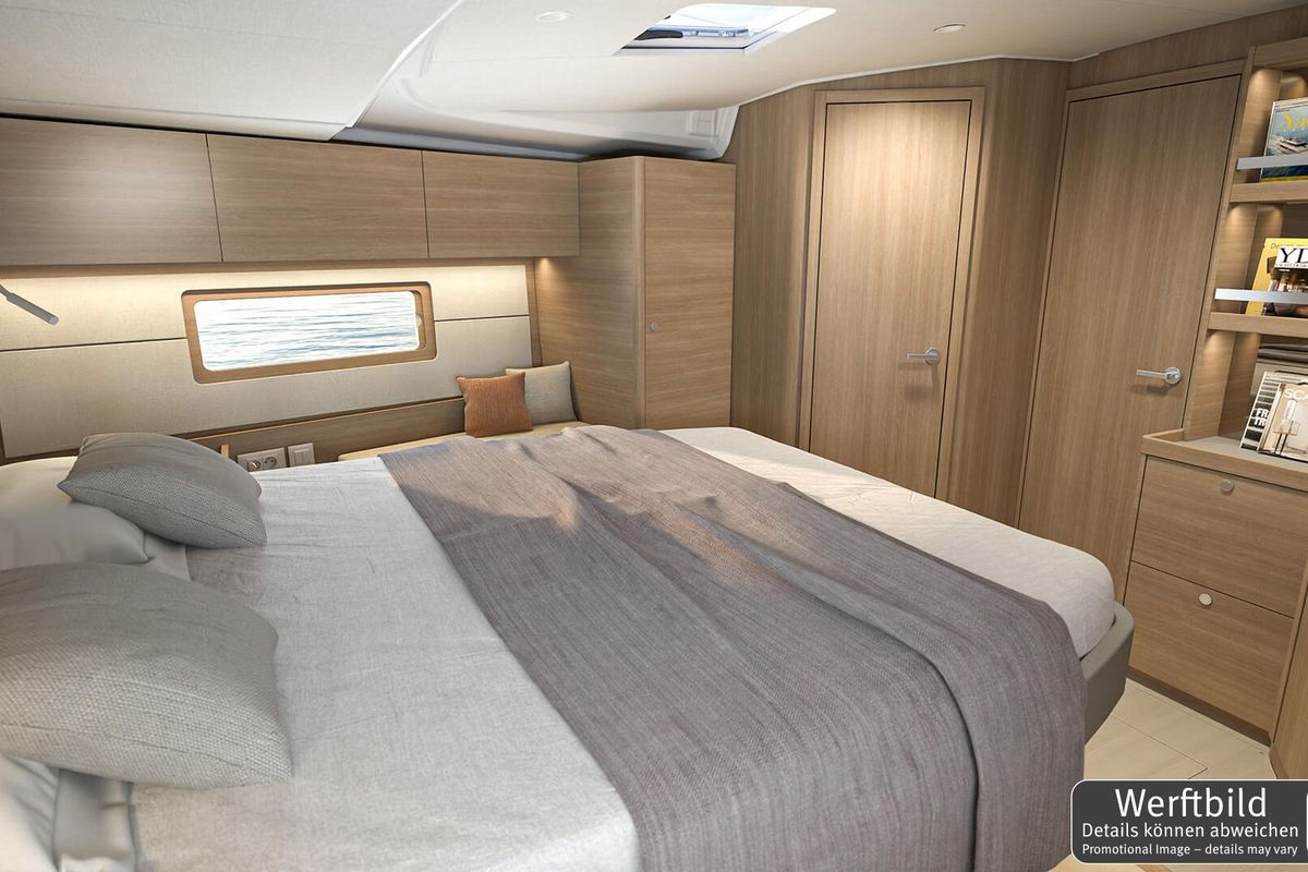 Cabin on Orange, a Beneteau Oceanis 52 sailboat at Grad Biograd na Moru, Croatia
