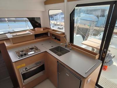 Galley of GINGER FIZZ V, a Excess 11 catamaran at Grad Pula, Croatia