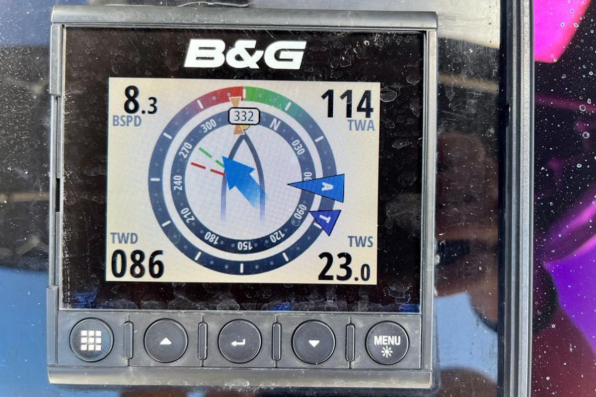 Belle, a Lagoon 450 Sport catamaran at Alameda, United States