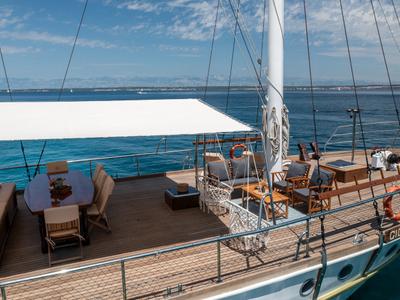 Salon of Gideon, a Unknown Gideon yacht at Grad Kaštela, Croatia