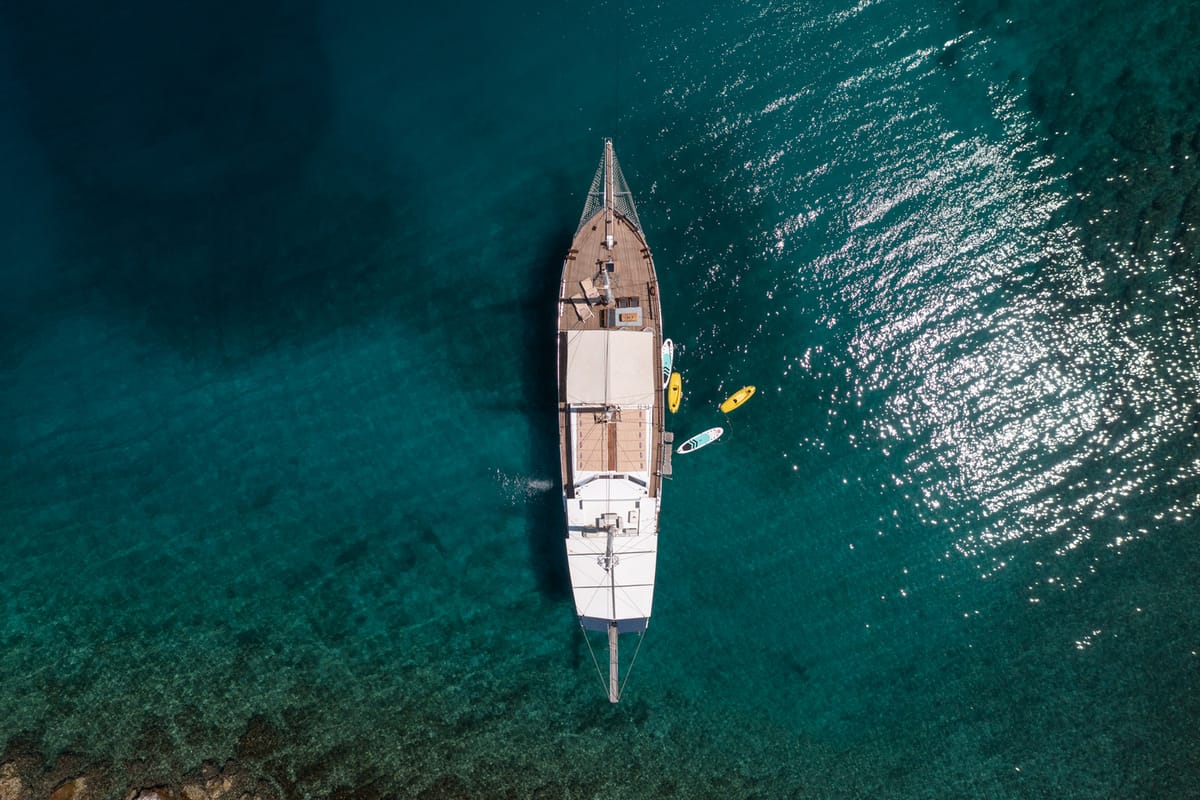 Exterior view of Gideon, a Unknown Gideon yacht at Grad Kaštela, Croatia