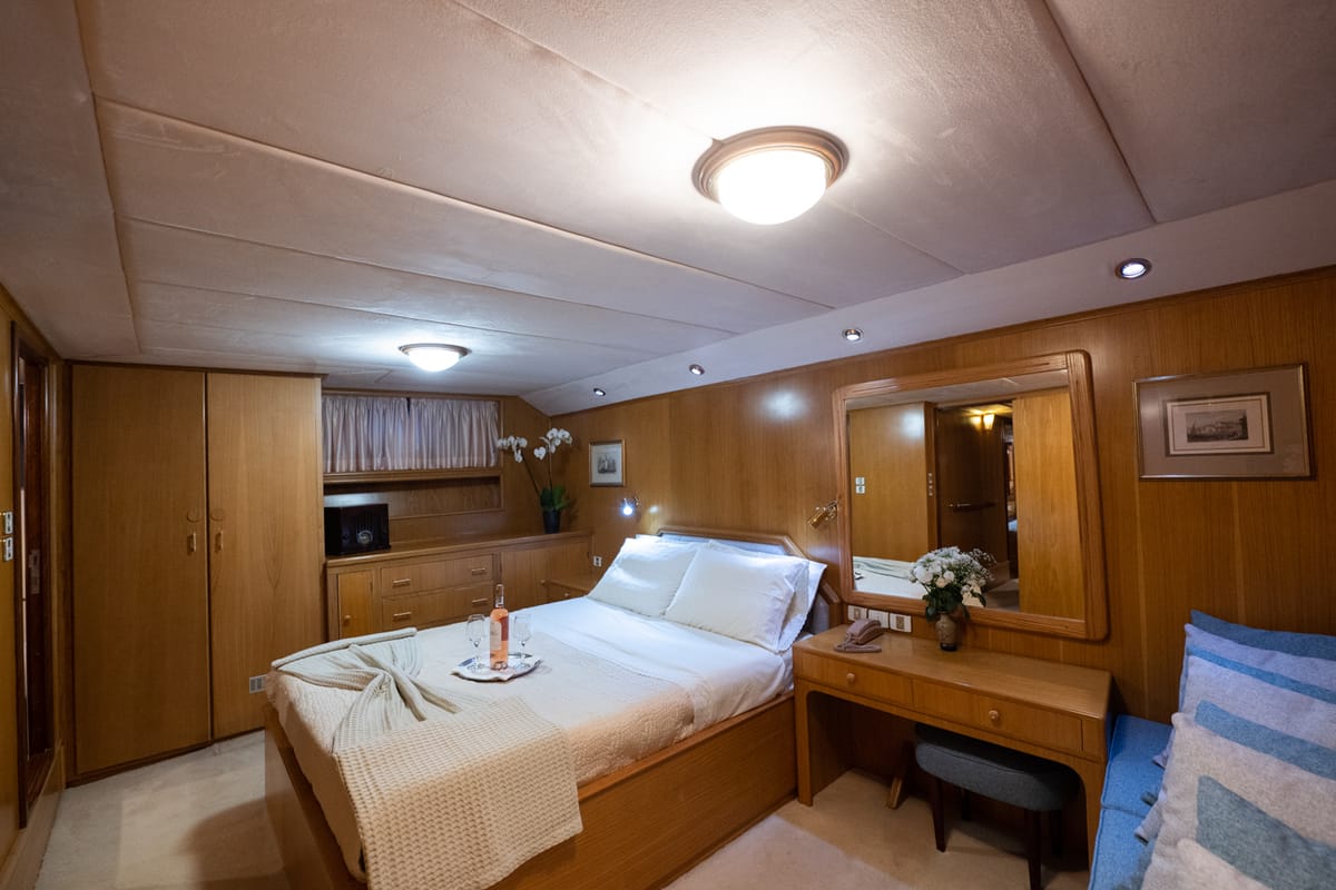 Elena, a Perama Shipyard M/Y Elena yacht at Athens, Flisvos Delta marina, Greece