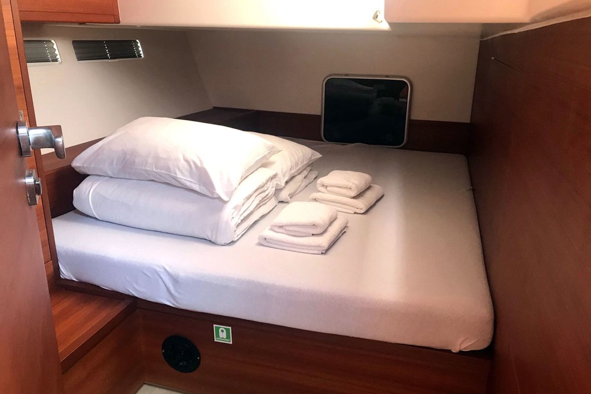 Cabin on More Amore, a More Boats More 55 sailboat at Grad Kaštela, Croatia