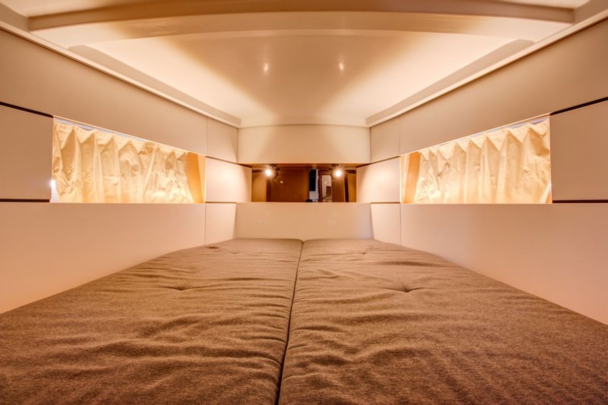 Cabin on ARSEN, a Beneteau Oceanis 38 sailboat at Split, Croatia